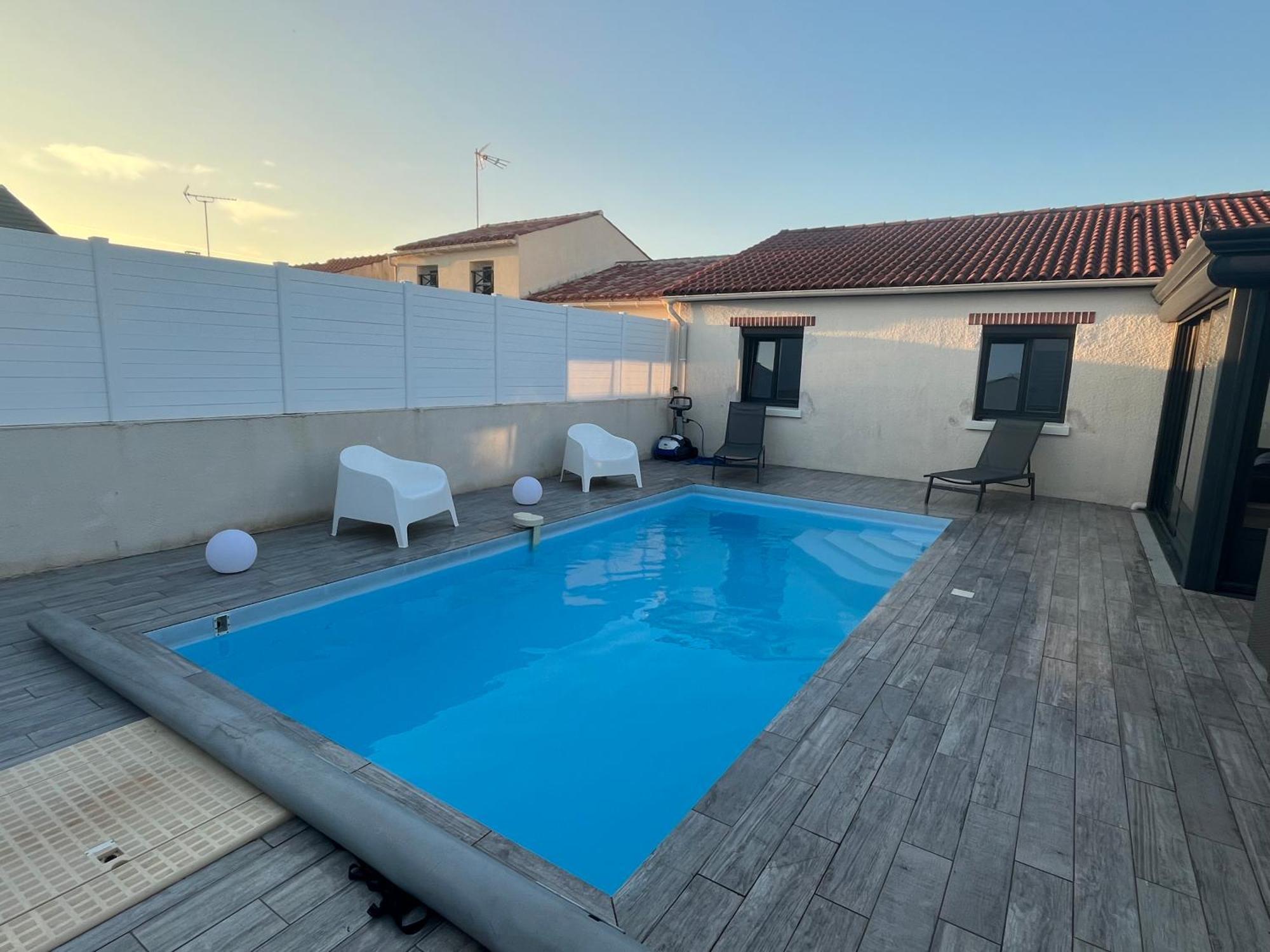 Villa Avec Piscine Saint-Jean-de-Monts Exterior photo